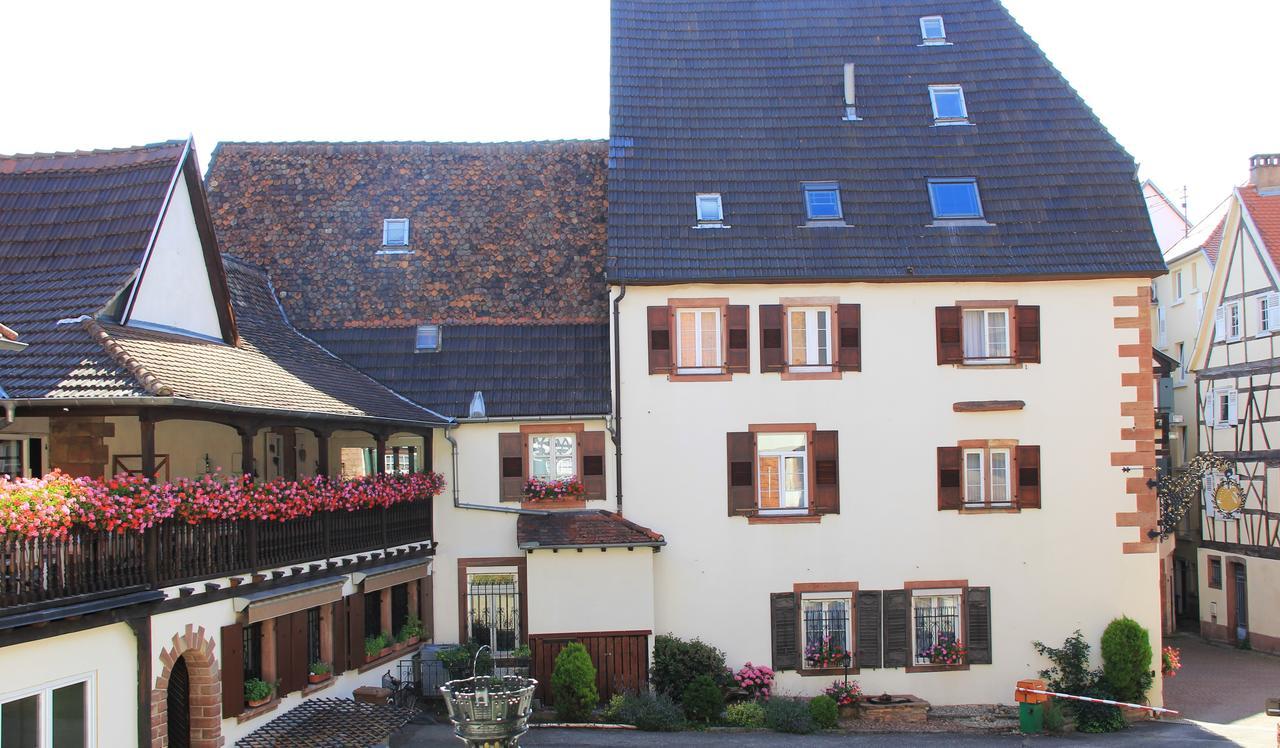 Hostellerie Au Cygne 비상부르 외부 사진